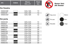 Carica l'immagine nel visualizzatore di Gallery, SANGIORGIO Eco Magnetix Zanzariera Magnetica Riducibile per Porte e Finestre
