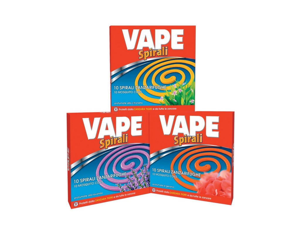 VAPE Scented Insecticide Spirals  Ferramenta Frezza