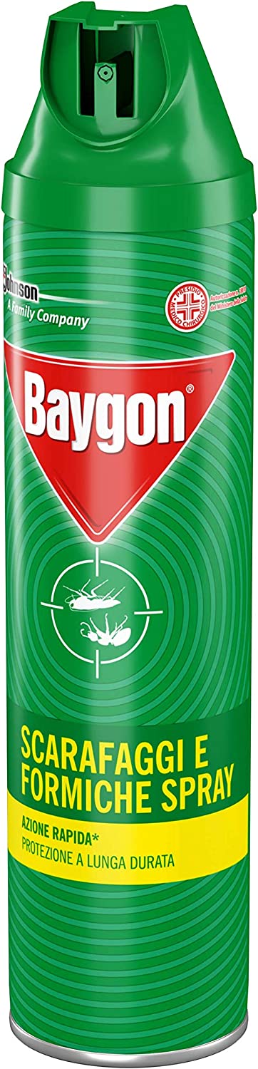 BAYGON Insecticide Spray Against Ants and Cockroaches