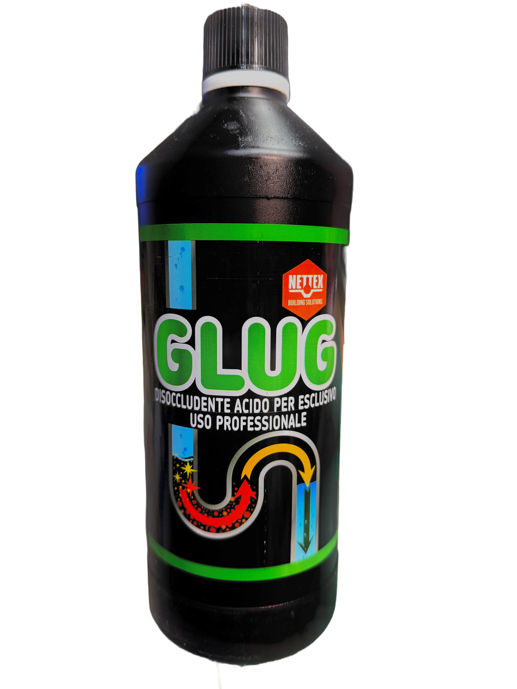 NETTEX GLUG Disgorgante Acido Professionale 1 Lt.