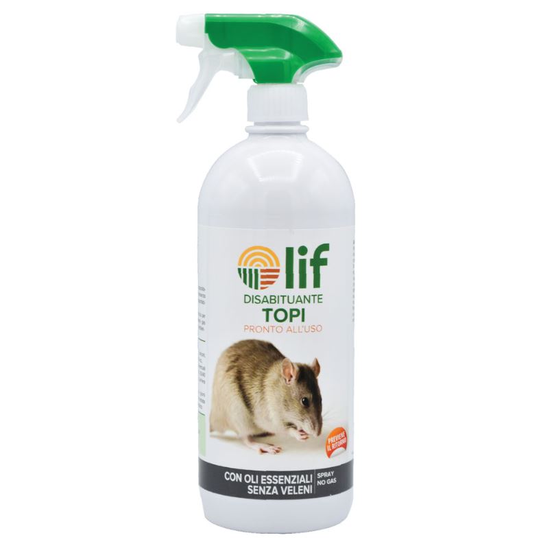 LIF Disabituante Spray per Topi Senza Veleni