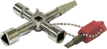 Load image into Gallery viewer, MUNDIAL Multipurpose Universal Key for Meters
