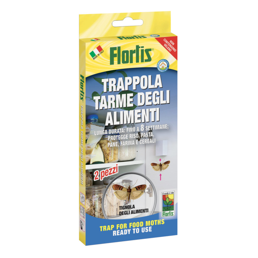 FLORTIS Trappola Tarme degli Alimenti 2 PZ.