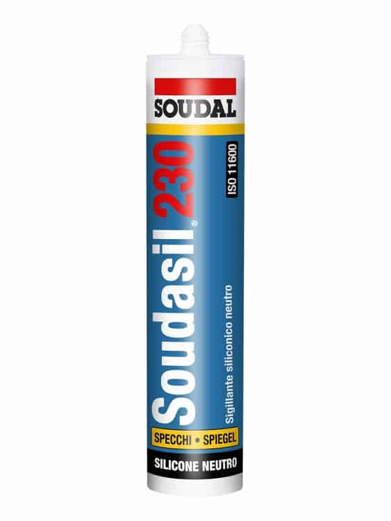 SOUDAL 230 Silicone Neutro per Specchi